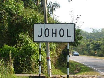 Spot memancing Johol